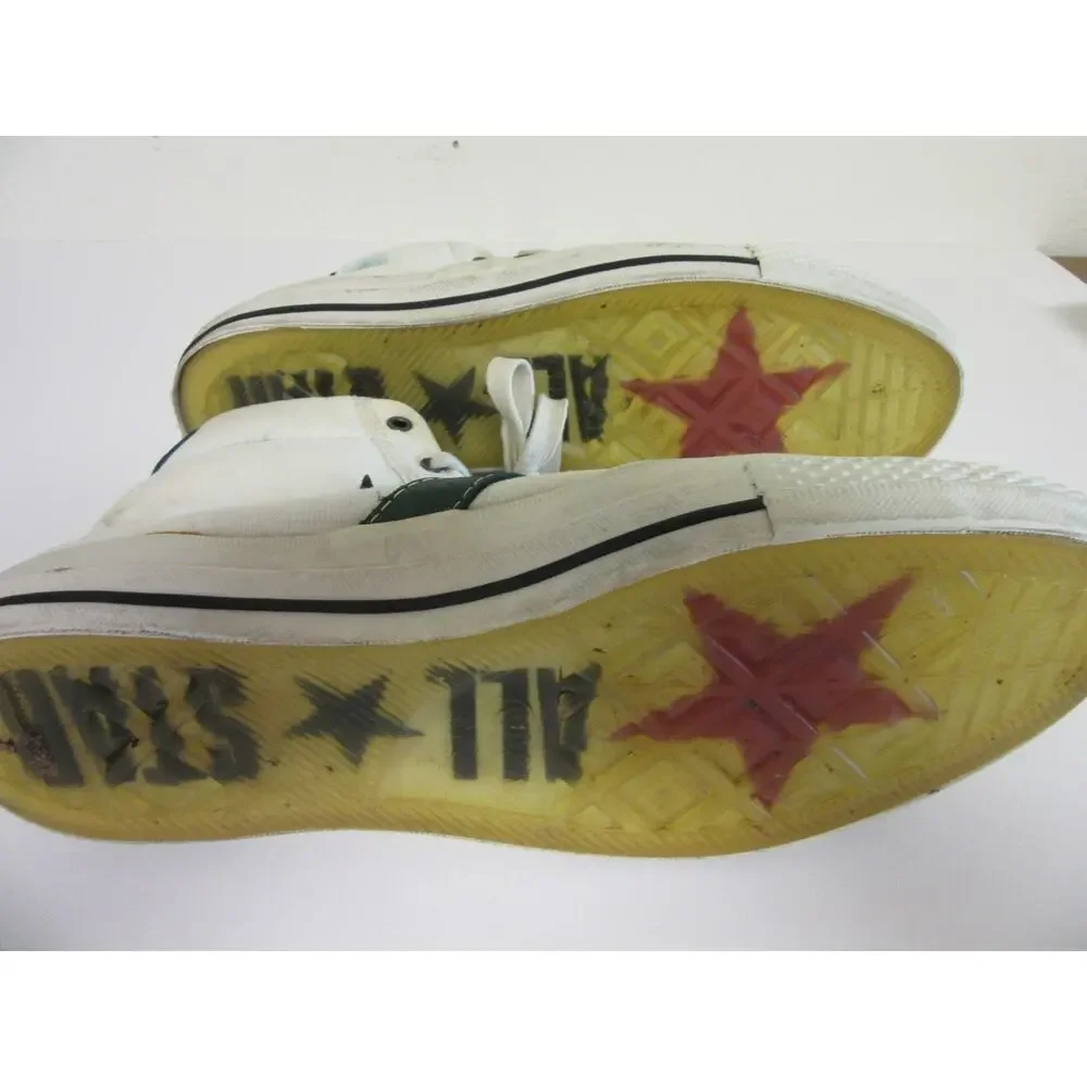CONVERSE John Varvatos White 11 High Top Canvas All Star Sneakers - Picture 11 of 11